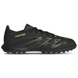 アディダス Adidas 【 Predator League Turf Boys' Grade School Core Black/Carbon 】 プレデター ターフ ジュニア キッズ コア 黒色 ブラック カーボン