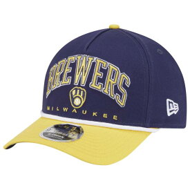 ニューエラ New Era 【 Brewers 9Forty Mc A-Frame Arch Cap Men's Navy 】 ブルワーズ キャップ 帽子 メンズ 紺色 ネイビー