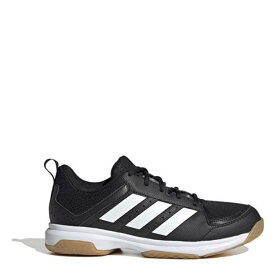 アディダス Adidas 【 Ligra 7 Women's Indoor Court Trainers Women Black/White 】 レディース コート シューズ スニーカー スポーツ アウトドア スカッシュ シューズ レディース 黒色 ブラック 白色 ホワイト