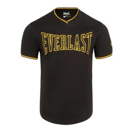 Everlast 【 American Football Shirt Adults Men Black 】 フットボール メンズ 黒色 ブラック