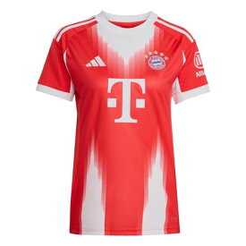アディダス Adidas 【 Bayern Munich Home Shirt 2025 2026 Womens Women Red 】 レディース レディース Red 赤・レッド