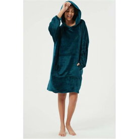 Linea 【 Plain Snuggle Hoodie Men Teal 】 フーディー パーカー キッズ ベビー マタニティ ベビーファッション ナイトウェア ルームウェア ナイトガウン メンズ