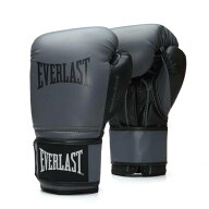 Everlast 【 Powerlock Boxing Hook & Loop Glove Unisex Charcoal 】 グローブ グラブ 手袋 ユニセック…