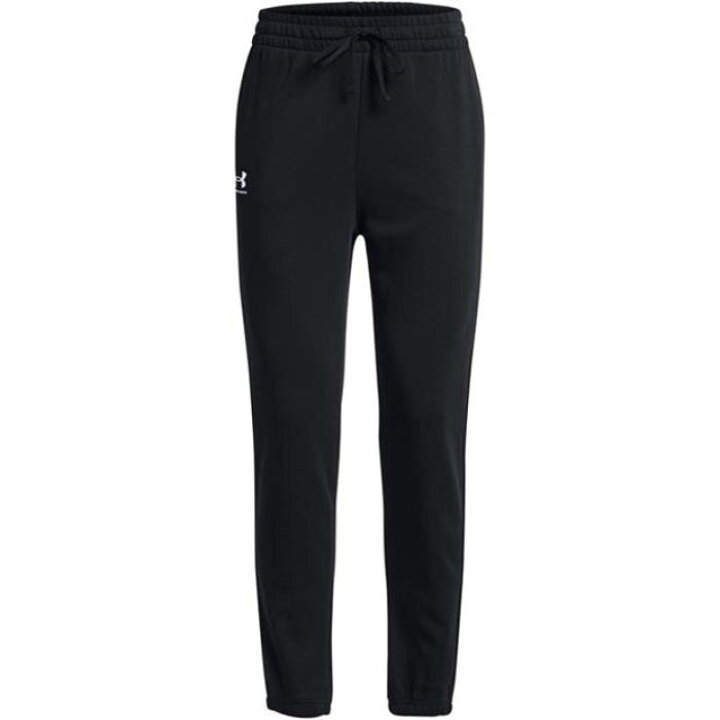 送料無料 アンダーアーマー Under Armour レディース 女性用 ファッション パンツ ズボン Rival Stretch Woven Pants - Black/White/White