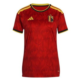 アディダス Adidas 【 Belgium Home Shirt World Cup 2026 Womens Women Red/Gold 】 レディース レディース Red 赤・レッド ゴールド