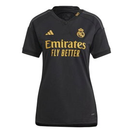 アディダス Adidas 【 Real Madrid Third Shirt 2023 2024 Womens Women Black 】 レアル レディース レディース 黒色 ブラック