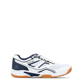 Slazenger 【 Indoor Mens Trainers Men White/Black 】 メンズ シューズ スニーカー スポーツ アウトドア スカッシュ シューズ メンズ 白色 ホワイト 黒色 ブラック
