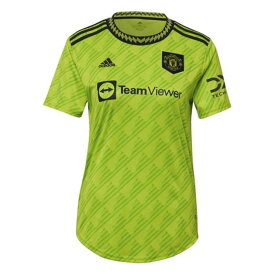 アディダス Adidas 【 Manchester United Third Shirt 22/23 Womens Women Solar Slime 】 ユナイテッド レディース レディース
