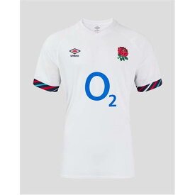 アンブロ Umbro 【 England Rugby Home Authentic Shirt 2024 Juniors Kids White 】 ラグビー オーセンティック スポーツ アウトドア ラグビー ウェア シャツ ジュニア キッズ 白色 ホワイト
