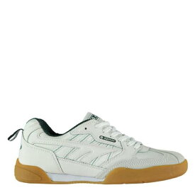 Hi Tec 【 Squash Shoes Men White/Green 】 シューズ 運動靴 スポーツ アウトドア スカッシュ シューズ メンズ 白色 ホワイト green 緑・グリーン