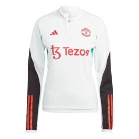アディダス Adidas 【 Manchester United Training Top 2023 2024 Womens Women Core White 】 ユナイテッド トレーニング レディース レディース コア 白色 ホワイト