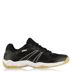 Prince 【 Turbo Pro Indoor Shoes Men Black/White 】 ターボ プロ シューズ 運動靴 スポーツ アウトドア スカッシュ シューズ メンズ 黒色 ブラック 白色 ホワイト