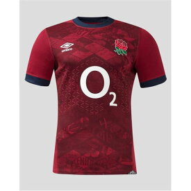 アンブロ Umbro 【 England Rugby Alternate Authentic Pro Shirt 2024 Adults Men Red 】 ラグビー オーセンティック プロ スポーツ アウトドア ラグビー ウェア シャツ メンズ Red 赤・レッド