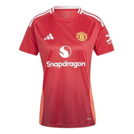 アディダス Adidas 【 Manchester United Home Shirt 2024 2025 Womens Women Red 】 ユナイテッド レディース レディース Red 赤・レッド