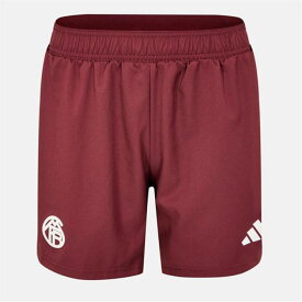 アディダス Adidas 【 Bayern Munich Third Shorts 2023 2024 Womens Women Red 】 ショーツ レディース レディース Red 赤・レッド