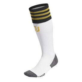 アディダス Adidas 【 Juventus Home Socks 2023 2024 Womens Women White/Bold Gold 】 ソックス・靴下 レディース レディース 白色 ホワイト ゴールド