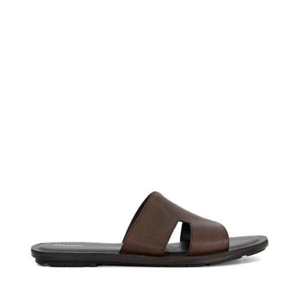 デューンロンドン Dune London 【 Men's Itos Leather Flat Sandals Men Brown 】 メンズ レザー サンダル メンズ 茶色 ブラウン