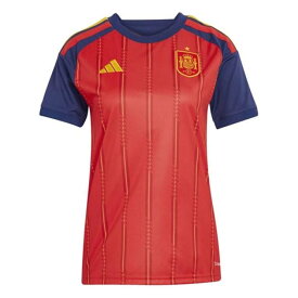 アディダス Adidas 【 Spain Home Shirt World Cup 2026 Womens Women Red/Blue 】 レディース レディース Red 赤・レッド 青色 ブルー