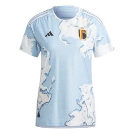 アディダス Adidas 【 Belgium Authentic Away Shirt 2023 Womens Women Blue 】 オーセンティック レディース レディース 青色 ブルー