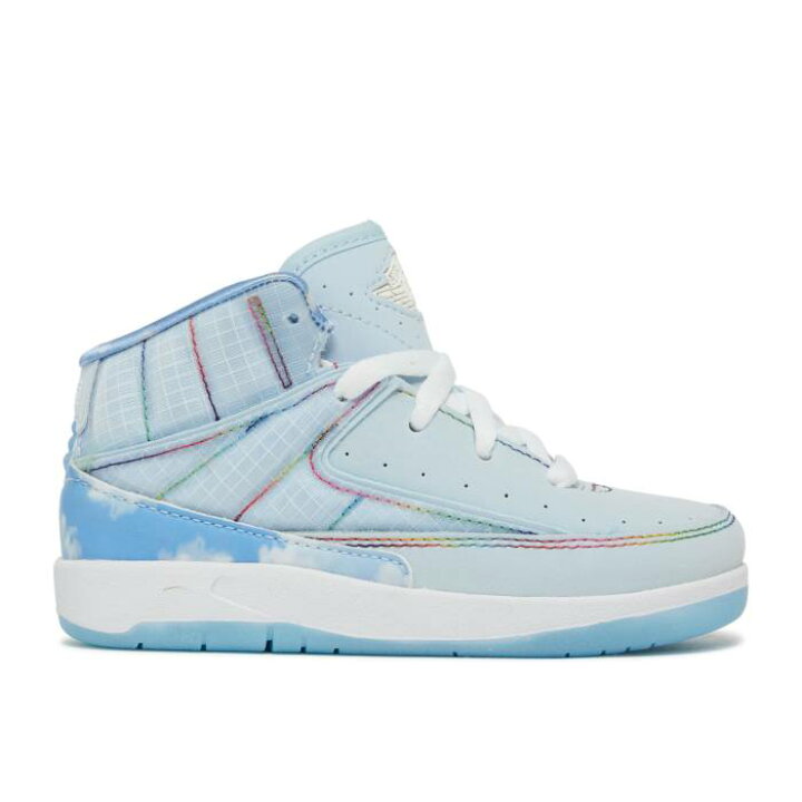 Air Jordan 【 Jordan 12 【調節可能ストラップ】 Retro Td 'University Blue' 🎐 Infant 】 ベビー