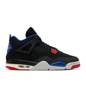 ナイキ　エアジョーダン Air Jordan 【 Jordan 4 Retro 'Rare Air - White Lettering' Men Black/Fire Red/Deep Royal Blue/Dark Smoke Grey/Tech Grey 】 レトロ 白色 ホワイト 靴 メンズ靴 その他 メンズ 黒色 ブラック ファイ