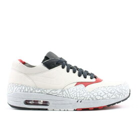 ナイキ Nike 【 Air Max 1 Nl Premium 'Elephant Print - Neutral Grey' Men Neutral Grey/Neutral Grey/Varsity Red 】 マックス Premium プレミアム メンズ 灰色 グレー Red 赤・レッド
