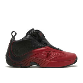 リーボック Reebok 【 Answer 4 'Flash Red' Men Black/Flash Red/Flash Red 】 アンサー メンズ 黒色 ブラック Red 赤・レッド