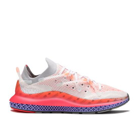アディダス Adidas 【 4D Fusio 'Sunset' Men Chalk White/Core Black/Light Purple 】 メンズ 白色 ホワイト コア 黒色 ブラック Purple 紫・パープル