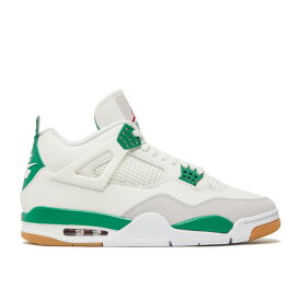 ナイキ　エアジョーダン Air Jordan 【 Nike Sb X Jordan 4 Retro Sp 'Pine Green' Men Sail/Pine Green/Neutral Grey/White 】 エスビー レトロ 靴 メンズ靴 スニーカー メンズ green 緑・グリーン 灰色 グレー 白色 ホワ