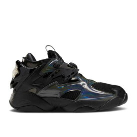 リーボック Reebok 【 Juun J X Pump Court 'Black Metallic' Men Black/Cold Grey/Black 】 ポンプ コート メンズ 黒色 ブラック 灰色 グレー