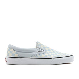 ヴァンズ Vans 【 Classic Slip-On 'Checkerboard - Ballad Blue' Men Ballad Blue/True White 】 クラシック slip-on スリッポン 靴 メンズ靴 スニーカー メンズ 青色 ブルー 白色 ホワイト