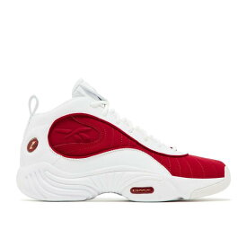 リーボック Reebok 【 Answer 3 'Flash Red' 2023 Men Footwear White/Flash Red/Footwear White 】 アンサー メンズ 白色 ホワイト Red 赤・レッド