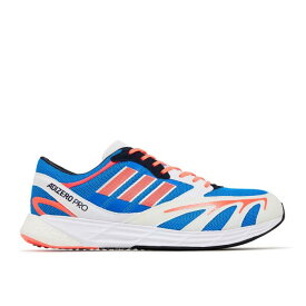 アディダス Adidas 【 Adizero Pro V1 Dna 'Blue Rush Turbo' Men Blue Rush/Turbo/Silver Metallic 】 アディゼロ プロ rush ラッシュ 靴 メンズ靴 スニーカー メンズ 青色 ブルー rush ラッシュ ターボ Silver 銀色・シル