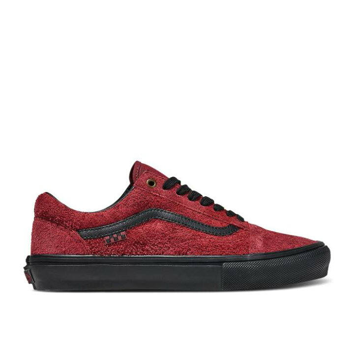 Vans Skate Old Skool “Hairy Surde” Burgandy Red Sz 6Men Skate Old Skool Suede Shoe in Burgundy Red | Vans main image 3