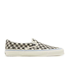 ヴァンズ Vans 【 Brain Dead X Og Classic Slip-On Lx 'Black White Checkerboard' Men Black/White 】 クラシック slip-on スリッポン 白色 ホワイト 靴 メンズ靴 スニーカー メンズ 黒色 ブラック 白色 ホワイト