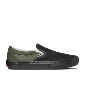 ヴァンズ Vans 【 Skate Slip-On 'Black Grape Leaf' Men Black/Grape Leaf 】 Skate スケート slip-on スリッポン 靴 メンズ靴 スニーカー メンズ 黒色 ブラック