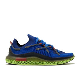 アディダス Adidas 【 4D Fusio 'Bold Blue Light Flash Yellow' Men Bold Blue/Core Black/Light Flash Yellow 】 青色 ブルー メンズ 青色 ブルー コア 黒色 ブラック yellow 黄色・イエロー