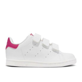 アディダス Adidas 【 Stan Smith Cf I 'White Bold Pink' Infant Cloud White/Cloud White/Bold Pink 】 キッズ ベビー マタニティ ベビーファッション 靴 スニーカー ベビー 白色 ホワイト pink ピンク
