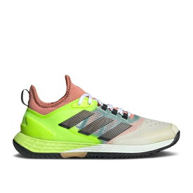 アディダス Adidas 【 Adizero Ubersonic 4.1 'Off White Lucid Lemon' Men Off White/Carbon/Lucid Lemon 】 アディゼロ 白色 ホワイト メンズ 白色 ホワイト カーボン