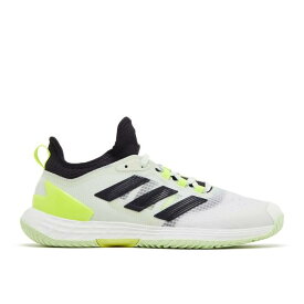 アディダス Adidas 【 Adizero Ubersonic 4.1 'White Lucid Lemon' Men Cloud White/Aurora Black/Lucid Lemon 】 アディゼロ メンズ 白色 ホワイト 黒色 ブラック