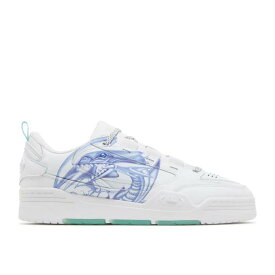 アディダス Adidas 【 Yu-Gi-Oh! X Adi2000 'Blue Eyes White Dragon' Men Cloud White/Cloud White/Bold Blue 】 白色 ホワイト 靴 メンズ靴 スニーカー メンズ 白色 ホワイト 青色 ブルー