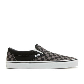 ヴァンズ Vans 【 Classic Slip-On 'Checkerboard Black Pewter' Men 】 クラシック slip-on スリッポン 黒色 ブラック 靴 メンズ靴 スニーカー メンズ