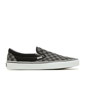 ヴァンズ Vans 【 Slip-On 'Black Pewter Checkerboard' Men Black/Pewter 】 slip-on スリッポン 靴 メンズ靴 スニーカー メンズ 黒色 ブラック