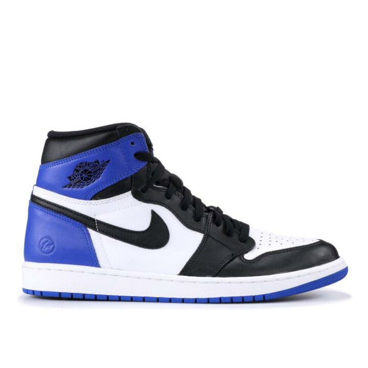 楽天市場 エアジョーダン Air Jordan ハイ 黒色 ブラック エアジョーダン スニーカー メンズ Fragment Design X 1 Retro High Og Black Sport Royalwhite スニケス