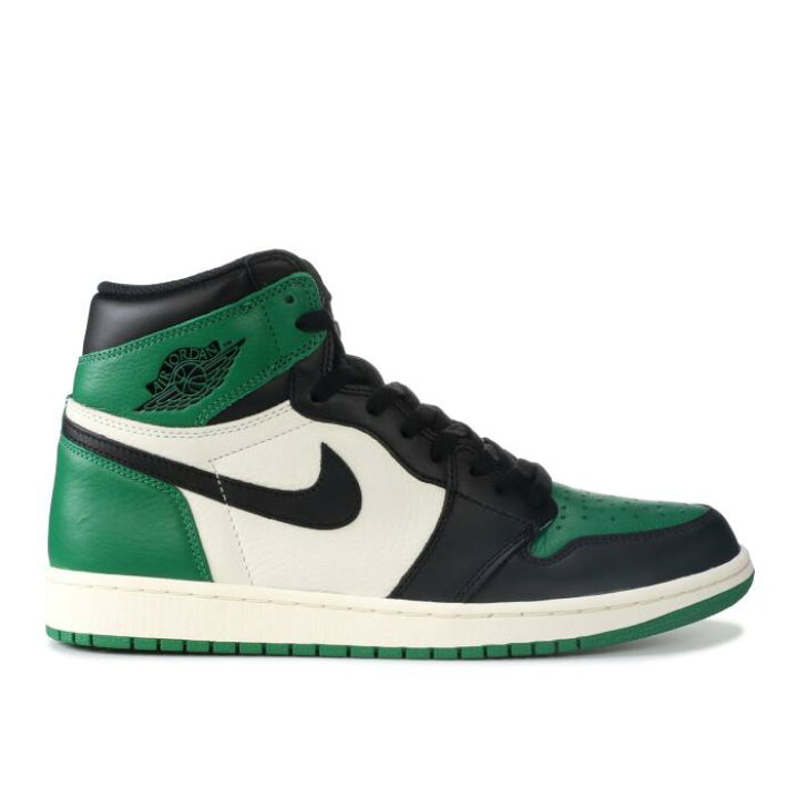 楽天市場 エアジョーダン Air Jordan ハイ 緑 グリーン エアジョーダン Pine Green スニーカー メンズ Green 1 Retro High Og Pine Sailblack スニケス