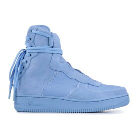 【 NIKE WMNS AIR FORCE 1 REBEL XX 'BLUE' / LIGHT BLUE LIGHT BLUE 】 レベル 青色 ブルー エアフォース スニーカー レディース ナイキ