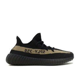 【 ADIDAS YEEZY BOOST 350 V2 'GREEN' / CBLACK GREEN CBLACK 】 アディダス ブースト 緑 グリーン スニーカー メンズ