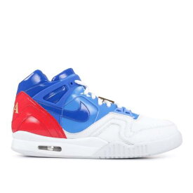 【 NIKE AIR TECH CHALLENGE 2 SP 'US OPEN' / WHITE PRIZE BLUE UNIVERSITY 】 テック 白色 ホワイト 青色 ブルー スニーカー メンズ ナイキ