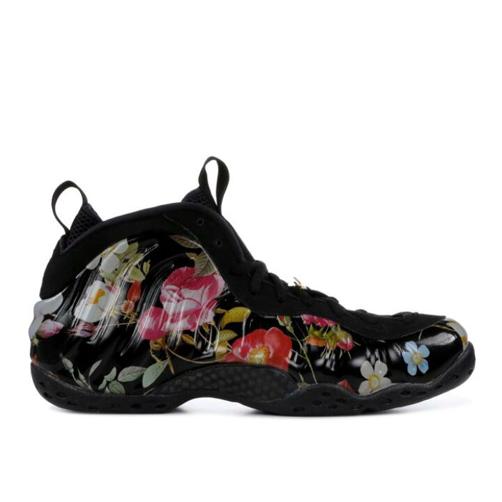 楽天市場 ナイキ Nike フォームポジット 黒色 ブラック ゴールド エアフォームポジットワン Floral スニーカー レディース Foamposite Nike Wmns Black Blackmetallic Gold スニケス