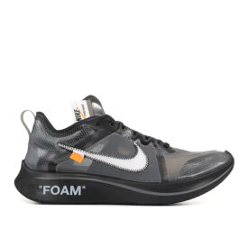 【 NIKE OFF-WHITE X ZOOM FLY SP 'BLACK' / BLACK CONE WHITE 】 オフホワイト ズーム 黒色 ブラック 白色 ホワイト ズームフライ スニーカー メンズ ナイキ